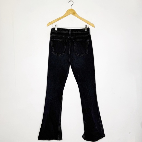 Citizens of humanity Georgia high-rise boot cut jeans Black Split Size 27 - Picture 2 of 8
